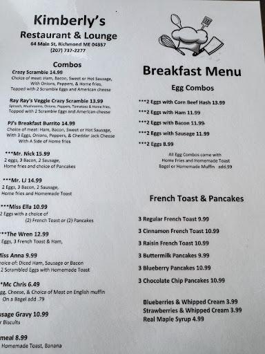 Kimberly's Restaurant & Lounge